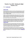 Tinnitus Cure 2009 - Finding the Right Tinnitus Cure