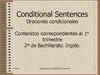 Conditional Sentences