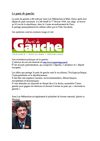Exposé politique - Le Parti de Gauche
