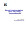 Epistolia Domnului nostru Iisus Hristos ce a trimis-o Dumnezeu din cer