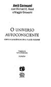 O Universo Autoconsciente