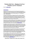 Tinnitus Both Ears - Ringing in the Ears (Tinnitus) And Its Treatment