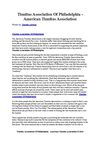 Tinnitus Association Of Philadelphia - American Tinnitus Association