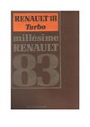 Renault presse R 18 Turbo 83
