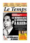 Le Temps d'Algérie www.letempsdz.com édition du 29 avril 2010