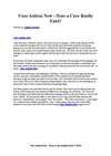 Cure Autism Now - Does a Cure Really Exist