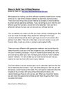 Ways to Build Your Affiliate Revenue