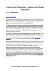 Autism And Education - Autism and Family Education