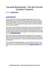 Insomnia Racing Brain - The Best Chronic Insomnia Treatment