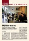 Avril 2010 - Dossier Emploi et Formation