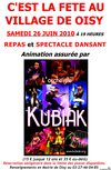 Affiche fête du village de Oisy