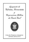 LIBRITO DE ITINERARIOS 2010
