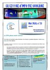 Lettre d'info vie scolaire n°23, mai 2010
