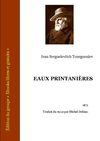 Tourguenieff, Eaux printanières