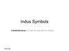 Indus Symbols