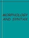 Morphology & Syntax Porfolio