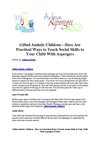 Gifted Autistic Children - Here Are Practical Ways to Teach Social Skills to Your Child With Aspergers