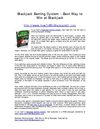 Blackjack Betting System - Best Way to Win at Blackjack