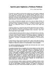 Aportes para Vigilancia y Políticas Públicas