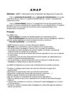 AMAP quelques définitions