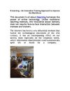 E-learning – An Innovative Training Approach to Improve the Workforce