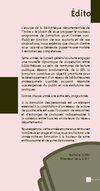PROGRAMME DE FORMATION BIBLIOTHÈQUE DÉPARTEMENTALE DE L'INDRE