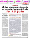 Force Ouvrière hebdomadaire - Retraites: FO informe