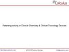 IPCalculus - Patenting Activity in Clinical Chemistry & Clinical Toxicology Devices