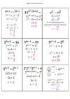 Exercicis Equacions Exponencials