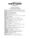 Bible Reading Plan - 3 Year