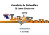 Calendario Sistematico II CEV 7mo