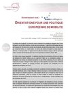 Orientations pour une politique européenne de mobilité