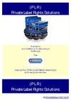 Download PLR Private Label Rights and Master Resale Rights eBooks