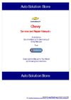Download Your Chevy Chevrolet Service Repair Owners Manuals