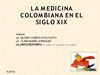 Objeto de aprendizaje "La Medicina en el siglo XIX"