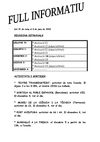 Full informatiu del 31 de maig al 4 de juny de 2010