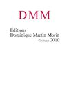Catalogue éditions DMM 2010