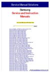 Samsung Service and Repair Manuals Listing