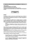 délibération conseil municipal - Février 2007