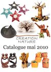 Catalogue Création Nature juin 2010