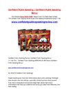 Confident Public Speaking Review | Confident Public Speaking Bonus