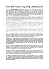 Basic Information Regarding Life Insurance