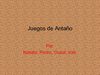 Juegos de antaño 1
