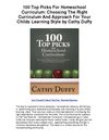 100 Top Picks For Homeschool Curriculum Choosing The Right Curriculum And Approach For Your Childs Learning Style by...