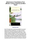 Adventures of Huckleberry Finn Modern Library Classics by Mark Twain - Exactly What I Ordered!