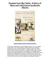 Dreams from My Father A Story of Race and Inheritance by Barack Obama - Dreams From My Father