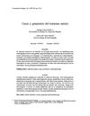 Curso y pronóstico del trastorno autista