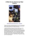A Walk Across America by Peter Jenkins - The Souls Amazing Journey