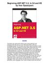 Beginning ASPNET 35 In C and VB by Imar Spaanjaars - Great Book