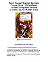 Teach Yourself Spanish Complete Course Book2CDs Teach Yourself Language Complete Courses by Juan Kattan Ibarra -...